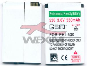 Batterie Philips 530 - 550 mAh Li-ion