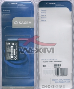 Batterie Sagem d'origine MY-411X