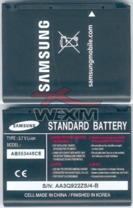 Batterie Samsung F480i Player Style d'origine