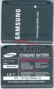 Batterie Samsung G800 d'origine