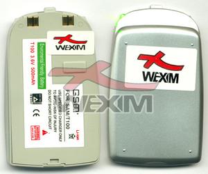 Batterie Samsung T100 - 500 mAh Li-ion - argenté