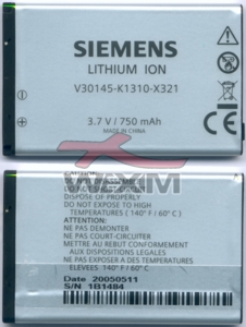 Batterie Siemens d'origine EBA-710 (CL75)