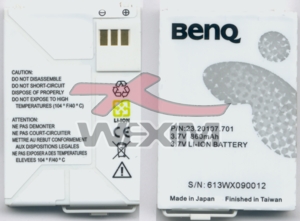 Batterie BenQ d'origine EBA-780 (AP75)