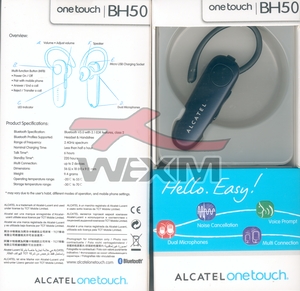 Oreillette BlueTooth d'origine Alcatel BH50