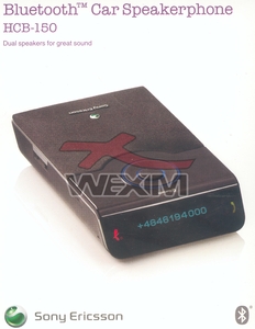 Kit auto BlueTooth d'origine SonyEricsson HCB-150