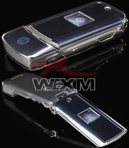 Coque de protection CrystalCase pour Motorola KRZR K1