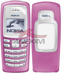 Façade d'origine Nokia 2100 rose