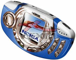Façade d'origine Nokia 3300 bleu