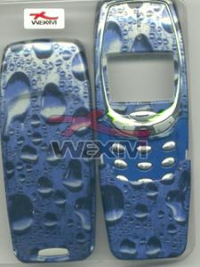 Façade Nokia 3310 bleue gouttes (clapet)