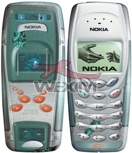 Façade d'origine Nokia 3410 Space Impact 2