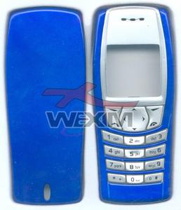 Coque Nokia 6610 bleu métallisé
