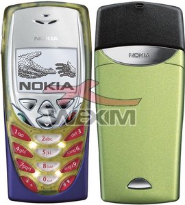Façade d'origine Nokia 8310 bleu cerclé