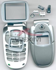Coque Samsung E300 argentée