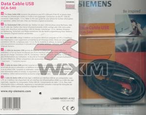 Câble data USB d'origine Siemens DCA-540