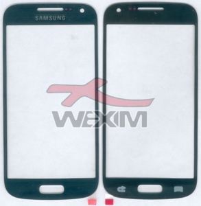 Vitre d'ecran pour Samsung Galaxy S4mini i9195 (noir)