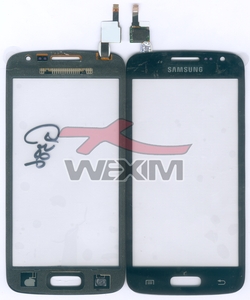 Vitre tactile Samsung Galaxy Core 4G (noire)