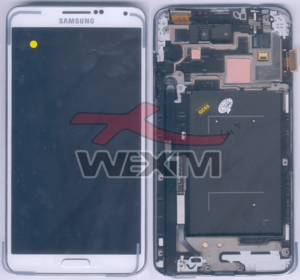 Ecran LCD Samsung Galaxy Note3 N9005 (blanc)