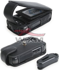 Etui cuir HTC P6300 (flip)