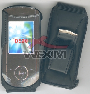 Housse Luxe noire Samsung D520