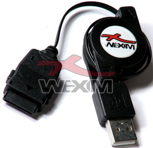 Câble rétractable USB Fujitsu-Siemens Loox