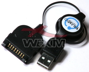 Câble rétractable USB Handspring Visor