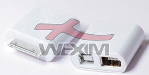 Adaptateur Combo - iPod dock vers FireWire et USB