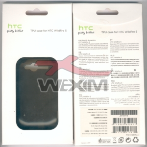 Housse TPU semi-rigide HTC WildFire S d'origine