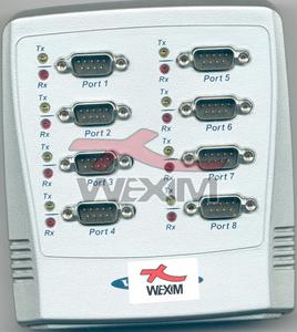 Adaptateur USB 8 ports série