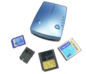 Lecteur cartes multimedia 5-en-1