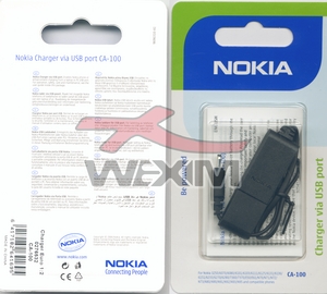 Chargeur USB Nokia d'origine CA-100 (2mm)