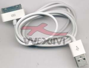 Câble USB synchro/chargeur Apple 30 broches